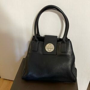 Kate Spade black pebbled leather Bexley Anisha Bag